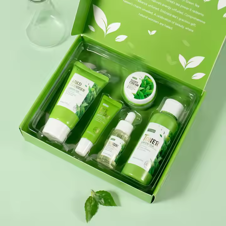 Feyni Green tea skincare set